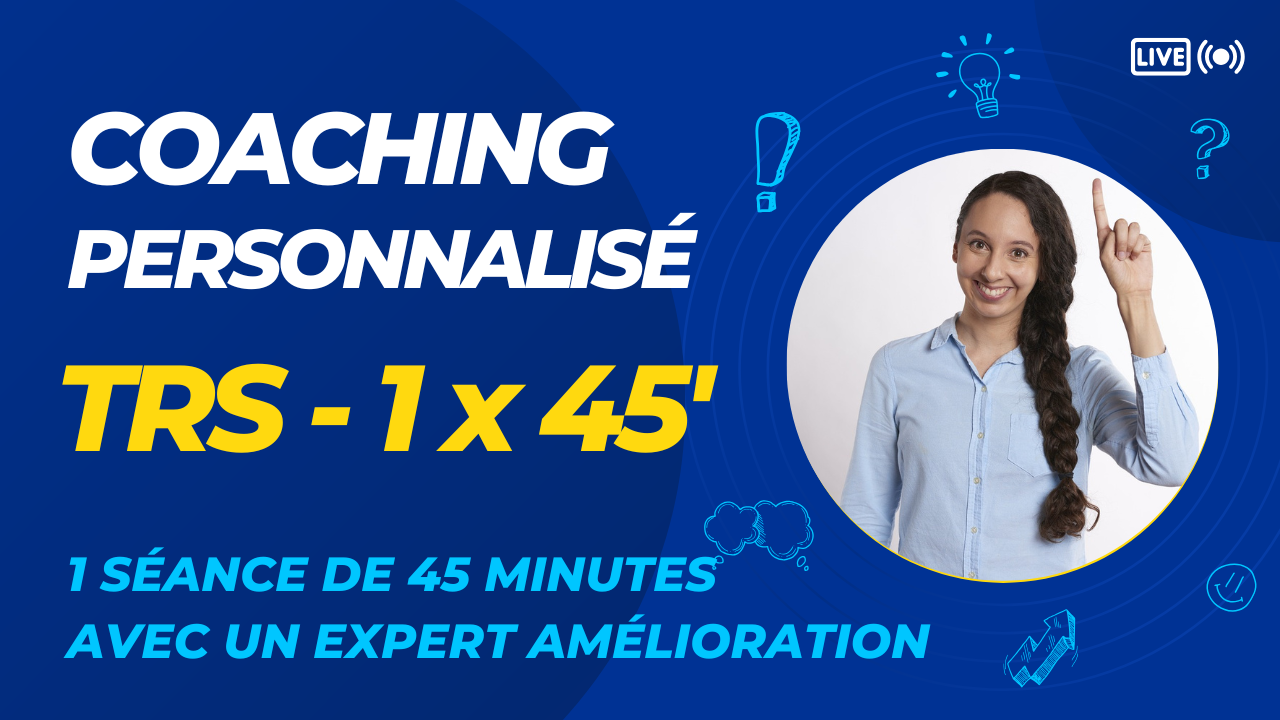 Appel 45 minutes x1 - Améliorer votre TRS